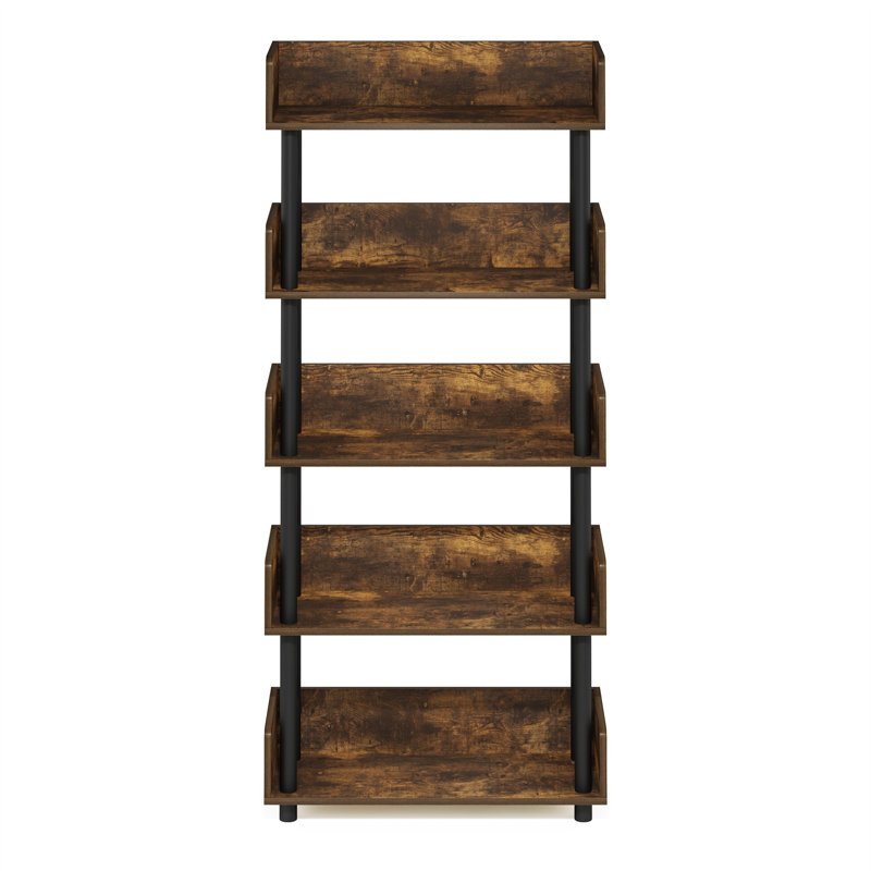 Présentoir Ballarat, Bois de pin ambré, H 52,6 po x l 23,62 po x P 9,21 po