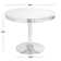 Sherly Round Metal Base Dining Table