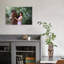 Woman And Horse In Spring Elegant Peaceful Serene Horse Nature Portrait Wall Art Print 1 Piece Wrapped Canvas Wall Art-273279897