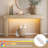 63" Hollow Leg Console Table | Modern Entryway Sofa Table for Living Room, Hallway & Foyer-271093518