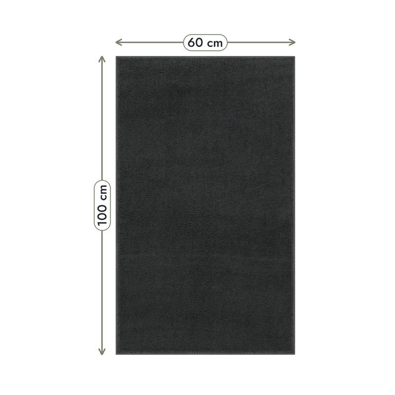 Washmellow Collection Shaggy Area Rug, 60X100 cm