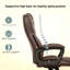 Fauteuil de direction en cuir Pu