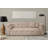 Stylish 3-Seat Sofa in Tan, 92.5 x 39.4 x 28.3 inches | Durable Beech Wood & Chipboard Frame, 100% Polyester Fabric | 28 DNS Soft Foam for Comfort, Fixed Cushions, Easy-Care Dry-Cleanable | Perfect for Living Room & Lounge