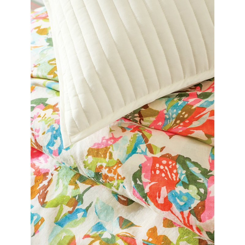 Housse de couette en lin Bloom, Housse de couette simple/TG