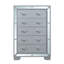 Commode Murry G004800-CH, argent