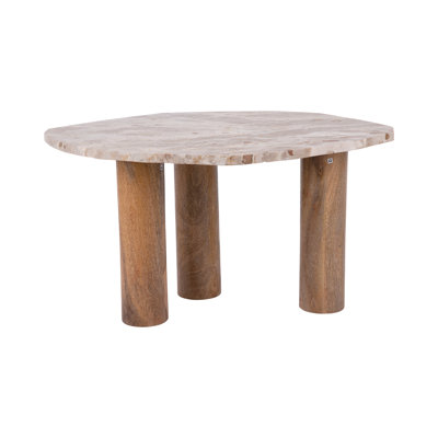 Table Organic Marble Brown