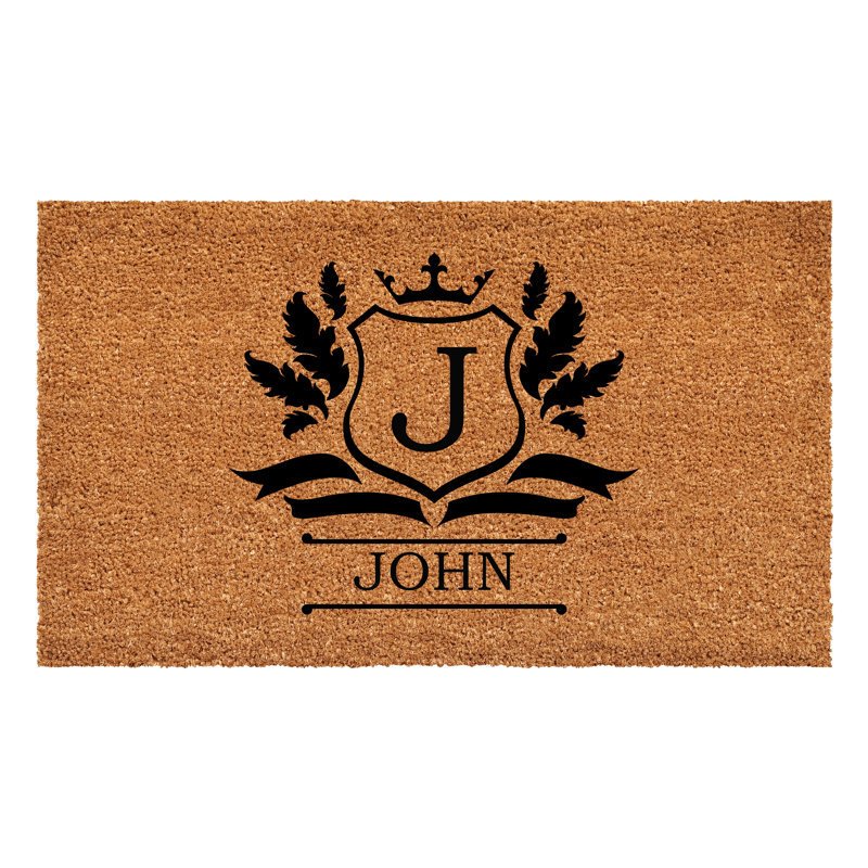 Tapis de porte intérieur antidérapant Honbice Calloway Mills Imperial, L 24 po x L 48 po, J