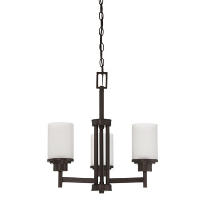 Lustre classique à 3 lumières Bristol