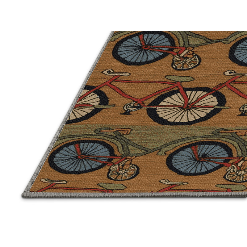  Tapis lavable BMX Sports, Rectangle 5 pi x 7 pi
