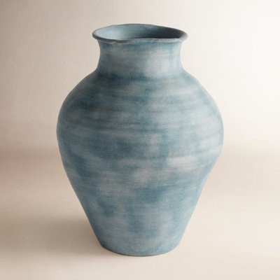 Ambretta Handcrafted Terracotta Table Vase