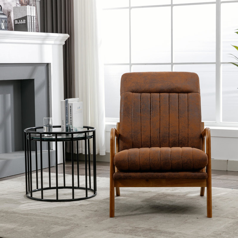 Fauteuil Alleghany, Velours café