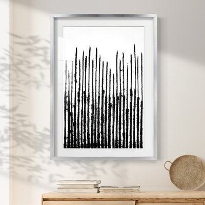 Printed Linear Effervescence III -Framed Print