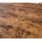 Rectangle MDF Dining Table, Printed Walnut Table Top And Black Metal Base-1891329137