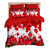 Blanc / rouge / vert Saint-Valentin 2