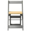 Solid + Manufactured Wood Office Folding Chairs Folding Chair Set