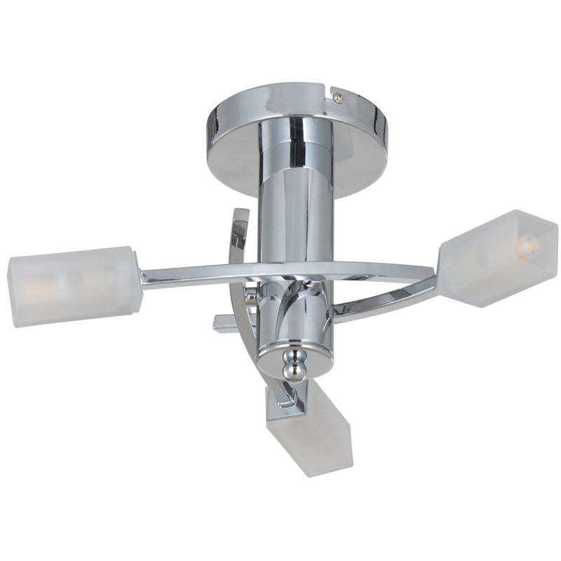 Kaylah Glass Semi Flush Mount