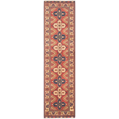 Tapis de bois one-of-kind à la main-noué la 2010 one kargahi rouge 2 pi 9 po x 10 pi. zone en laine de chemin de table Newnan