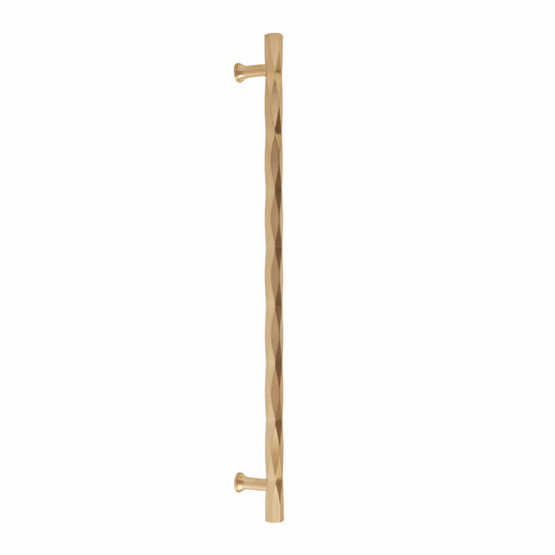 Emtek Tribeca Appliance Pull, Satin Brass, 12" Center to Center