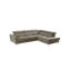 Manhattan Genuine Leather Reclining Corner Sofa-160934089-160934101