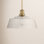 Lindholm Single Light Glass Dimmable Pendant