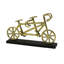 Vélo en métal pour deux sculpture Ahren