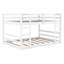 Lit double superposé au-dessus de couleur blanche - fabriqué avec des matériaux de fabrication faits pour une utilisation à long terme et-1785190589