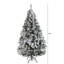 Arbre de Noël artificiel pin floqué-577171469