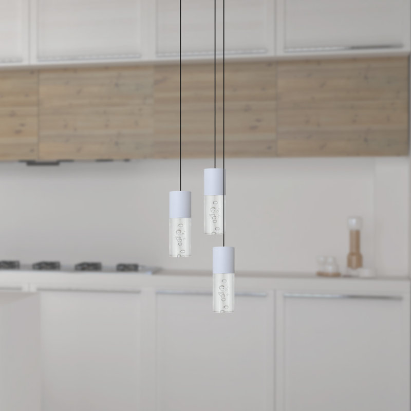 Andromedae 3 - Light Cluster Pendant, White