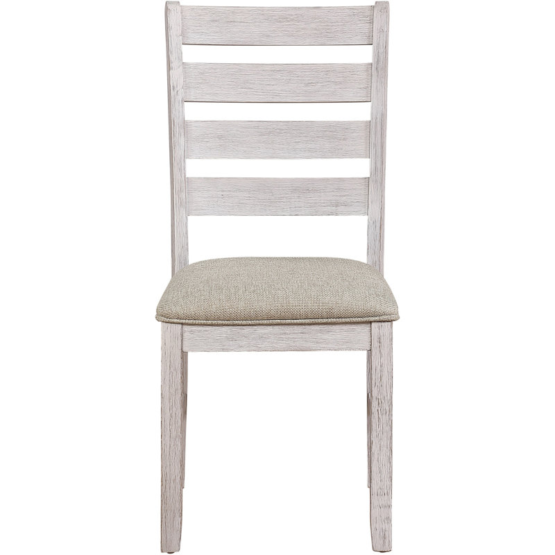 Ensemble de 2 chaises décontractées pour salle à manger de style transitionnel Ish