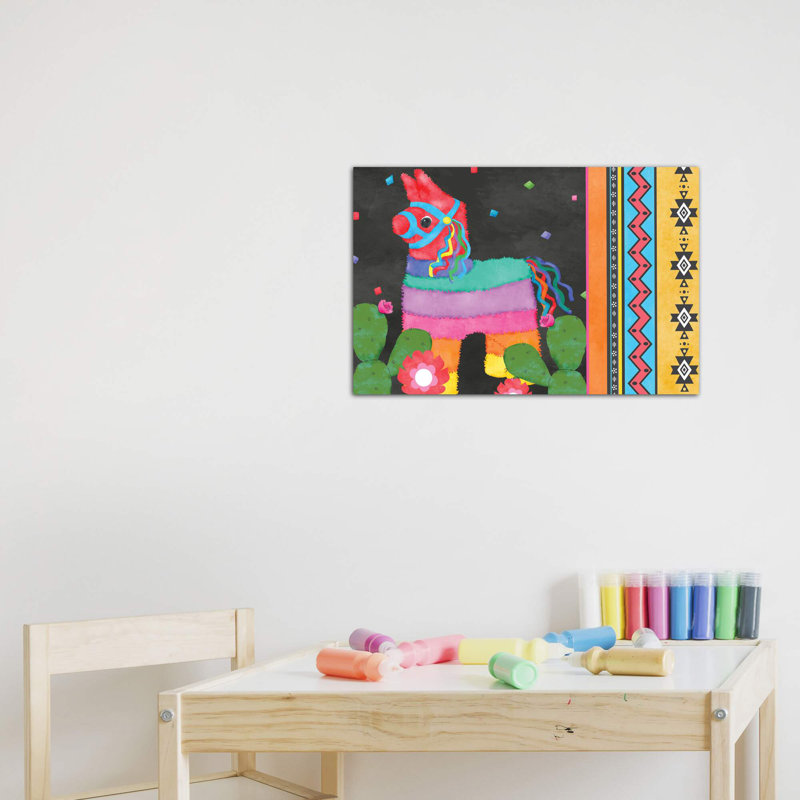 Décoration murale Pi Piata Party Collection A Kids, Toile tendue, H 8 po x l 12 po x P 0,75 po