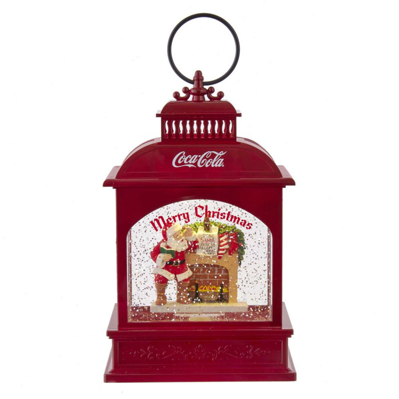 Lanterne pour le père Noël à piles à DEL