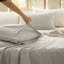 Ensemble de draps 100 % coton lavé-135828025-135828019