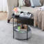 Petite table de bout avec sac de rangement Deeley-1666701593