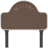 Lexington Welcome 3-Line Lawn Address Sign