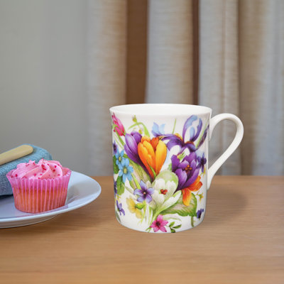 Crocus Shaftesbury Bone China Mug