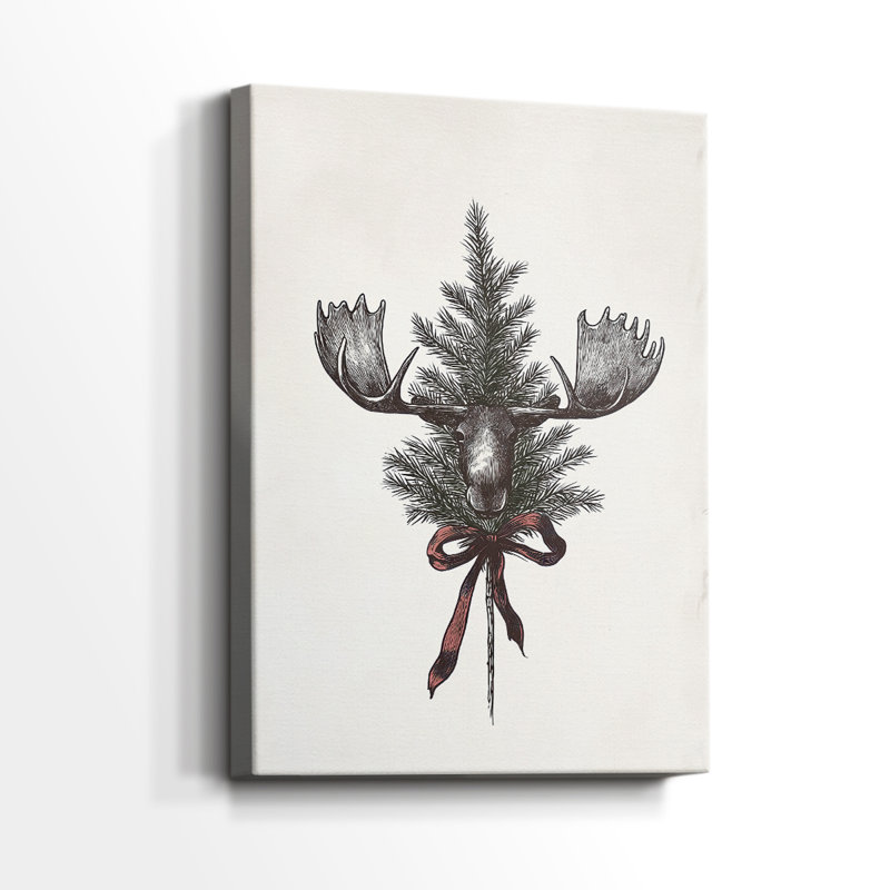 Yule of Frostlit Promise-Gallery Wrapped Canvas, 12" H x 8" W