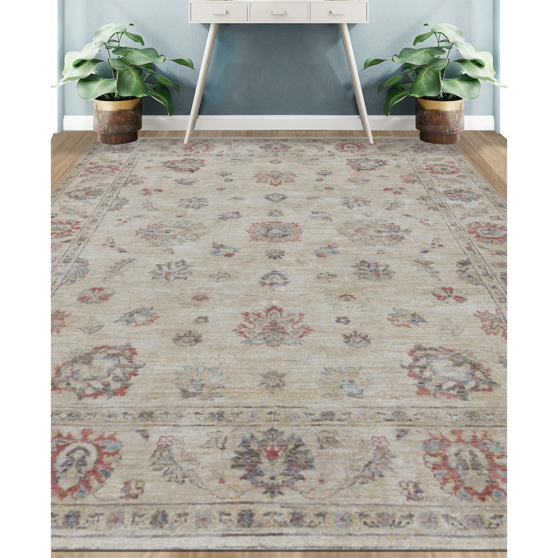 Hand Woven Wool Oriental Area Rug