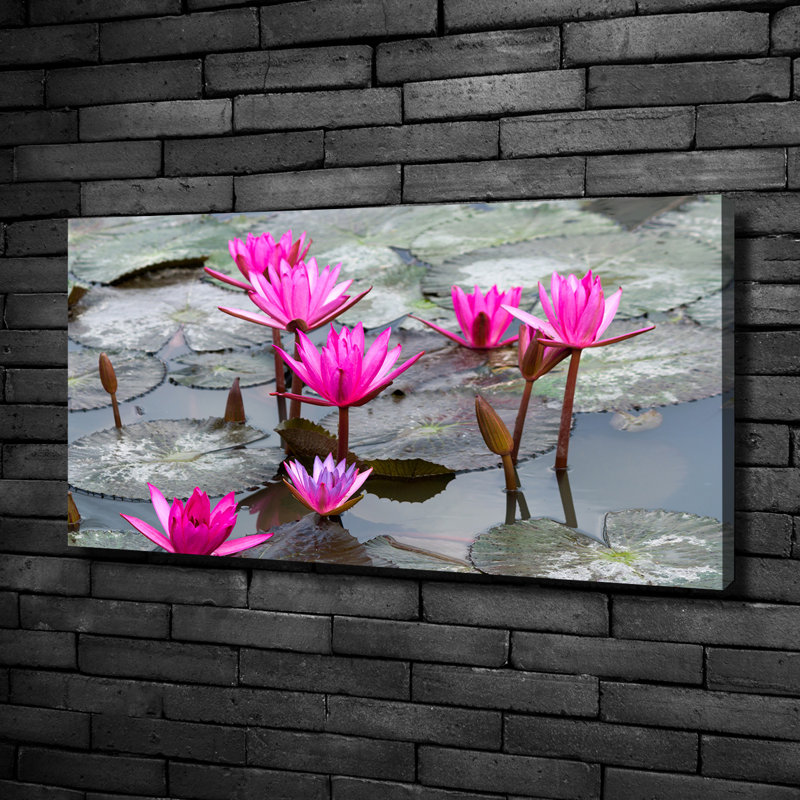 Lotus Flower - Wrapped Canvas Print