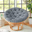Coussin de siège d'intérieur texturé Papasan-46935573-46935568