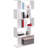 Five Layer Simple Household White Bookshelf-2102272355