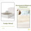 Lit de sol rembourré en tissu Teddy, lit d'enfant rembourré élégant, cadre de lit bas pour enfant, lit de sol rembourré en peluche douce pour enfants et adolescents.-396865281