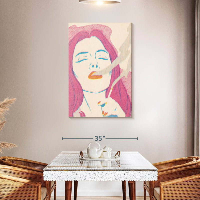Leisha Smoke, 45" H x 30" W