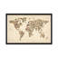 « chats world map ii »-impression sur toile tendue Karlskrona-1751783086-1823043941-1823043942