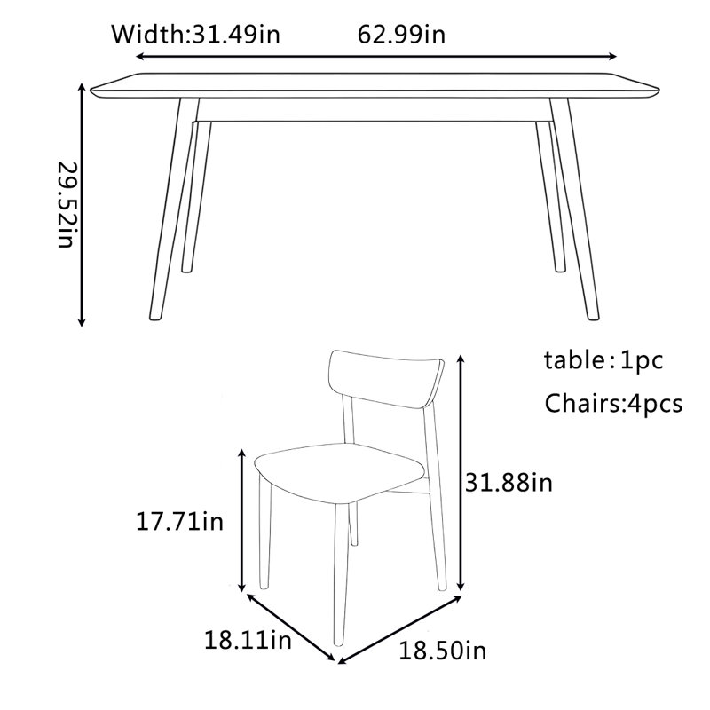 Valeigh, 29.52"H x 62.99"L x 31.49"W