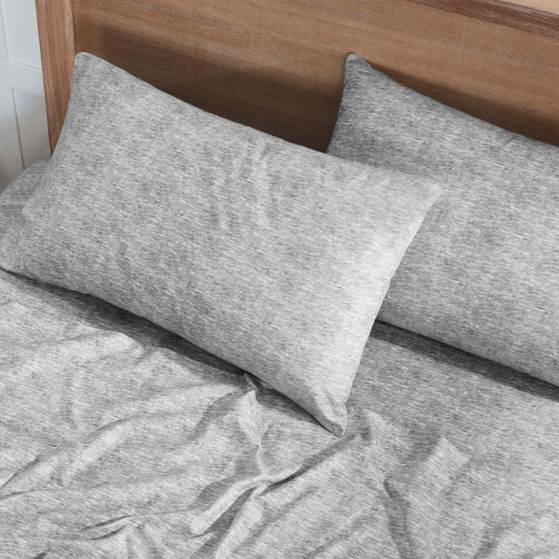 Taies d'oreiller modernes et supérieures Superior Flange, Taie d’oreiller standard, Gris anthracite