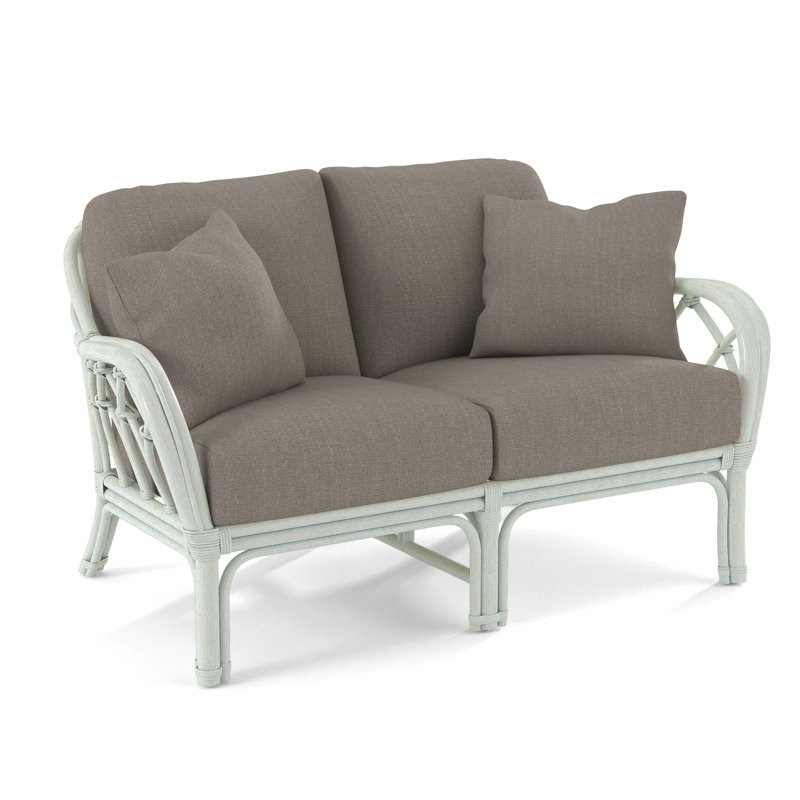 Edgewater Loveseat, Bisque, Stone Crypton Performance; 0884-83