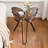 Butterfly-Shaped End Table