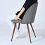 Chaises de salle à manger rembourrées H 33 "avec dossier solide en tissu Hudhaifa, ensemble de 6, pour salon, salle à manger, café-1325913266-1303099096