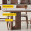 Ensemble de table à manger rectangulaire décontracté simple-106921296