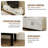 70" Modern Fluted Tv Stand For Living Room - Adjustable Shelves, Storage, Fits 80" Tvs, White-503090589